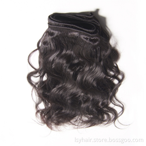 Cheap virgin brazilian body wave hair bundles with closure frontal, Aliexpress sew in hairstyles for short black perm  hair